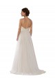 Shop Illusion Halter Lace Boho Wedding Dress with Plunging Sweetheart Bodice Ottawa