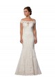 Shop Modern Off the Shoulder Mermaid Lace Wedding Dress Ottawa