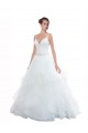 Shop Spaghetti Straps Ball Gown Beach Wedding Dress with Lace Bodice Ottawa