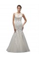 Shop Illusion High Neck Mermaid Lace Wedding Dress Ottawa