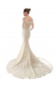 Shop Long Sleeves Off the Shoulder Trumpet Lace Wedding Dress Ottawa