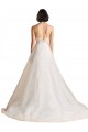 Shop Strapless Sweetheart Lace Bodice A-Line Organza Wedding Dress Ottawa