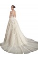 Shop Illusion Neck A-Line Tulle Wedding Dress Ottawa