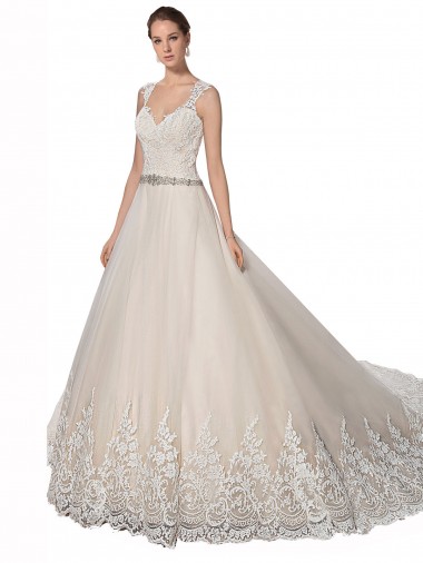 Shop Sweetheart Cap Sleeves Tulle Lace Wedding Dress Ottawa