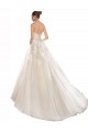 Shop Strapless Ball Gown Tulle Wedding Dress with Lace Cascades Ottawa