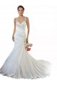 Shop Sweetheart Mermaid Satin Beach Wedding Dress with Illusion Lace Back Ottawa