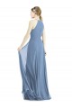 Shop Keyhole Halter Chiffon Maxi Bridesmaid Dress Ottawa