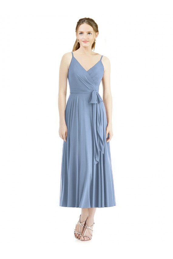 Shop Short Tea Length Chiffon Bridesmaid Dress Ottawa