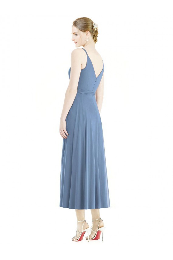 Shop Short Tea Length Chiffon Bridesmaid Dress Ottawa