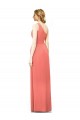 Shop Draped Full Length One Shoulder Chiffon Bridesmaid Dress Ottawa
