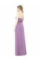 Shop Sweetheart Neckline Strapless Chiffon Bridesmaid Dress with Wrap Pleat Ottawa