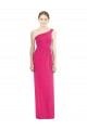 Shop One Shoulder Long Chiffon Bridesmaid Dress Ottawa