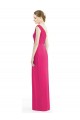 Shop One Shoulder Long Chiffon Bridesmaid Dress Ottawa