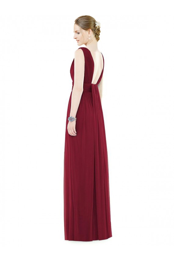Shop Low Square Back Sleeveless Shirred Skirt Bridesmaid Dress Ottawa
