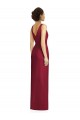 Shop Draped V-Neck Cocktail Length Chiffon Bridesmaid Dress Ottawa