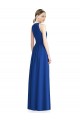 Shop Draped Keyhole Long Chiffon Bridesmaid Dress Ottawa