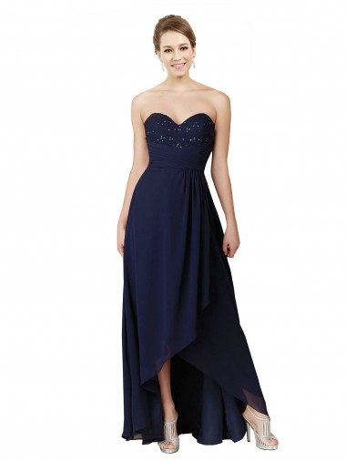 Shop Sweetheart Neckline Beaded Lace and Chiffon Bridesmaid Dress Ottawa