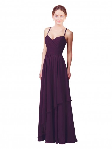 Shop Roman Style Luxe Chiffon Bridesmaid Dress Ottawa