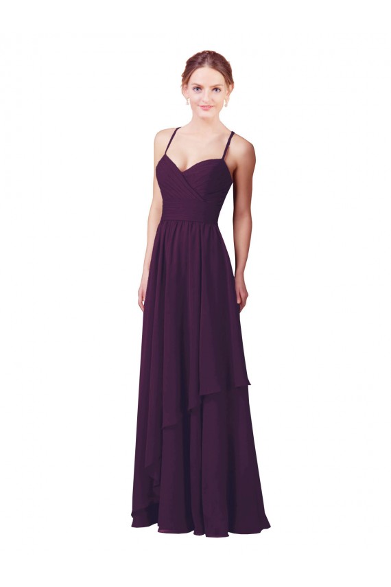 Shop Roman Style Luxe Chiffon Bridesmaid Dress Ottawa