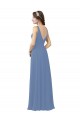Shop Draped V-Neck Luxe Chiffon Bridesmaid Dress Ottawa