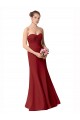 Shop Full Length Sweetheart Chiffon Bridesmaid Dress with Ruched Bodice Ottawa