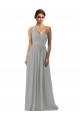 Shop Ruffled One Shoulder Floor Length Long Chiffon Bridesmaid Dress Ottawa