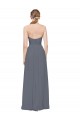 Shop Twisted Waist Pleats Sweetheart Long Chiffon Bridesmaid Dress Ottawa