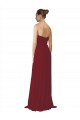 Shop Hand-Ruched Sweetheart Long Chiffon Bridesmaid Dress Ottawa