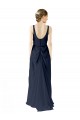 Shop Scoop Neckline Fitted Long Chiffon Bridesmaid Dress Open Back Ottawa