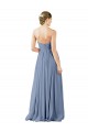 Shop Deep Sweetheart Neckline Open Back Long Chiffon Bridesmaid Dress Ottawa