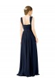 Shop Square Neckline Sexy Open Back Long Chiffon Bridesmaid Dress Ottawa