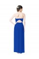 Shop Strapless Sweetheart Keyhole Back Long Chiffon Bridesmaid Dress Ottawa