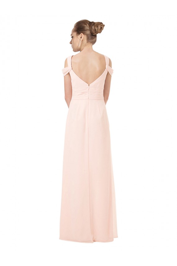 Shop Chiffon Sweetheart Bridesmaid Dress with An Illusion Overlay Ottawa