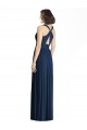 Shop Cut Out Back Long Chiffon V-Neck Bridesmaid Dress Ottawa