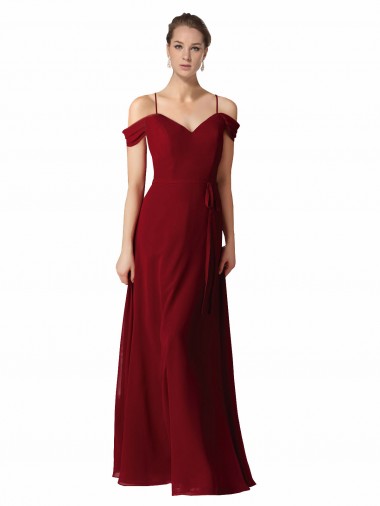 Shop Chiffon with Beaded Embroidery Bridesmaid Dress Ottawa