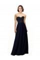 Shop Long Chiffon Sweetheart Neckline Bridesmaid Dress with Beading Ottawa