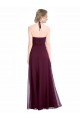 Shop Full Length Chiffon Bridesmaid Dress with Halter Top Ottawa