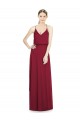 Shop Full Length V-Neck A-Line Chiffon Boho Bridesmaid Dress Ottawa