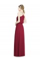 Shop Full Length V-Neck A-Line Chiffon Boho Bridesmaid Dress Ottawa
