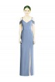 Shop Draped Cold Shoulder Sweetheart Long Chiffon Formal Bridesmaid Dress Ottawa