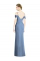 Shop Draped Cold Shoulder Sweetheart Long Chiffon Formal Bridesmaid Dress Ottawa