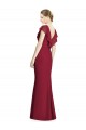 Shop V-Neck V-Back Long Chiffon Bridesmaid Dress Ottawa