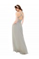 Shop Chiffon Bridesmaid Dress with Ruched Draped Bodice Ottawa