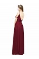 Shop Off the Shoulder V-Neck Petite Chiffon Bridesmaid Dress with Open Back Ottawa