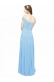 Shop Off the Shoulder Bateau Neck Chiffon Bridesmaid Dress with Straps Ottawa