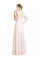 Shop Sweetheart A-Line Chiffon Bridesmaid Dress with Ruched Lace Bodice Ottawa