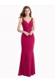Shop V-Neck Mermaid Chiffon Bridesmaid Dress / Prom Dress with V-Back and Belt Ottawa
