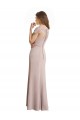 Shop Capped Sleeves Embroidered with Applique Lace Mermaid Chiffon Bridesmaid Dress Ottawa