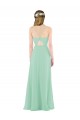 Shop Classic Long Chiffon Bridesmaid Dress with V-Neck Ottawa