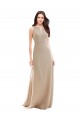 Shop Elegant Bridesmaid with High Neckline and Illusion V-Neck Ottawa